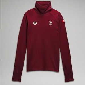 lululemon athletica team Canada swiftly tech high neck